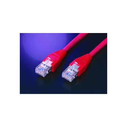 obrázek produktu DATACOM Patch cord UTP CAT5E 1m červený - červená