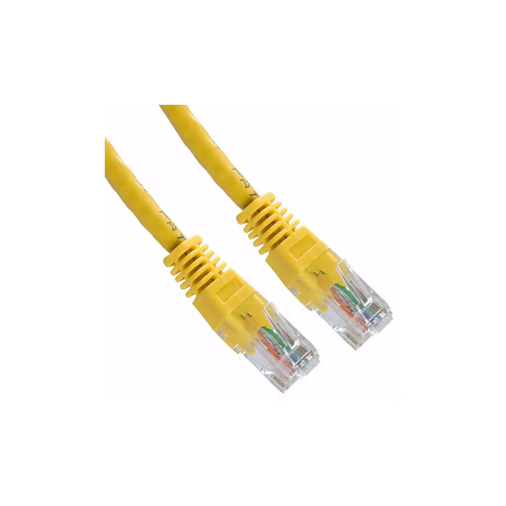Obrázek produktu DATACOM Patch cord UTP CAT5E 5m žlutý - žlutá