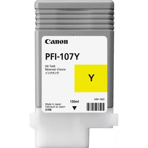 obrázek produktu CANON PFI-107Y - žlutá/yellow