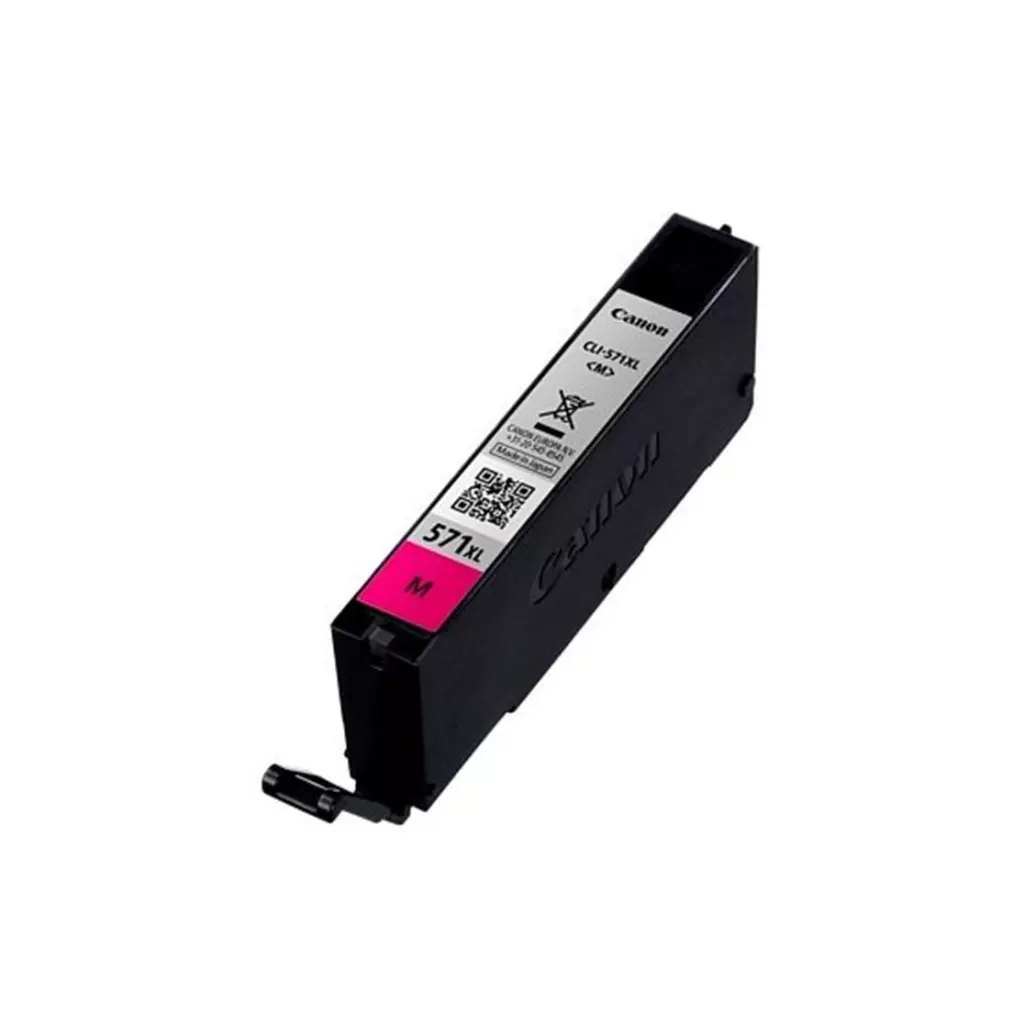 Obrázek produktu CANON CLI-571 XL M, purpurový velký, originální - purpurová/magenta