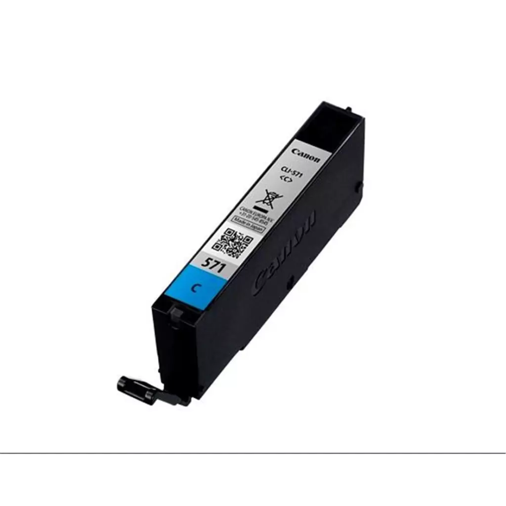 Obrázek produktu CANON CLI-571 C, azurový, originální - azurová/cyan