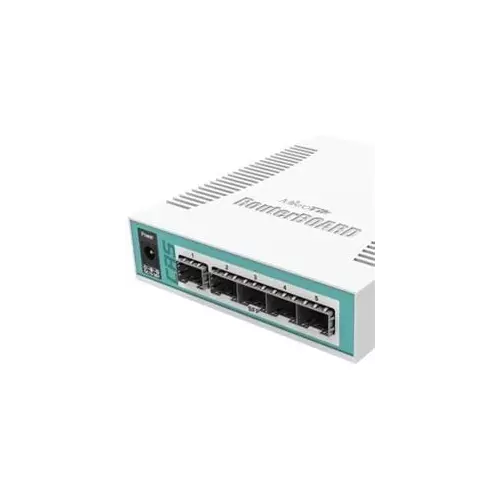 obrázek produktu MikroTik Cloud Router Switch CRS106-1C-5S - bílá