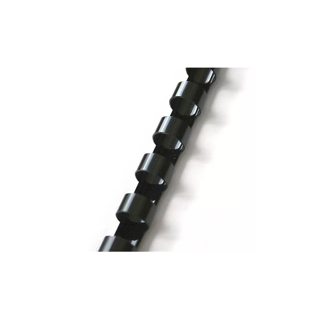Obrázek produktu Plastové hřbety 100ks, 10mm, černé