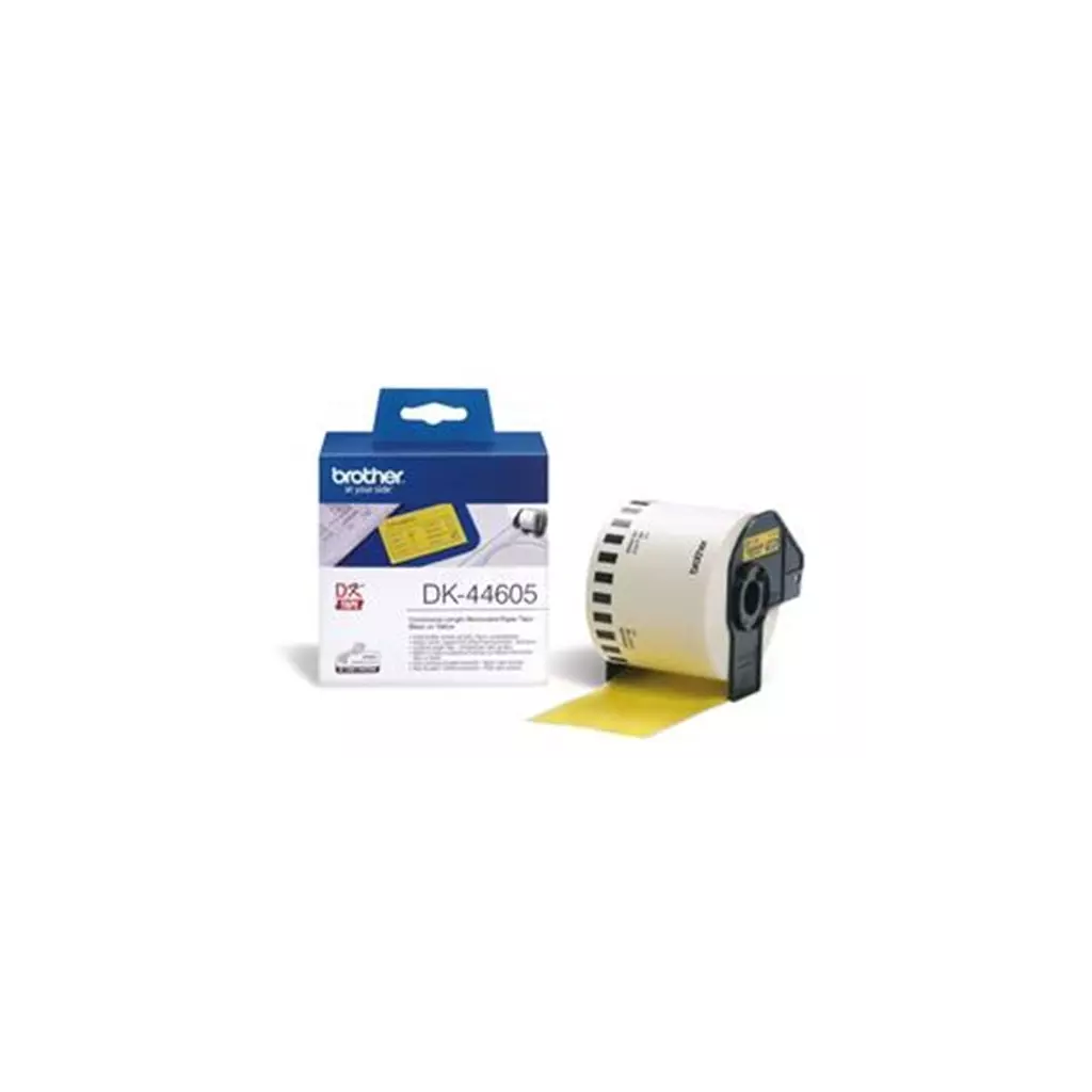 Obrázek produktu Brother DK-44605 papírová role žlutá 62mm x 30,48m