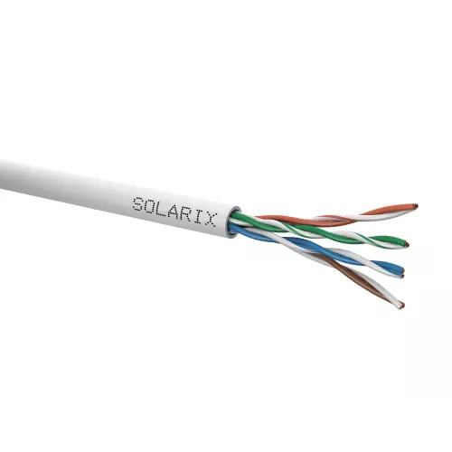 obrázek produktu SOLARIX kabel, CAT5E, UTP PVC, 305m, box - šedá