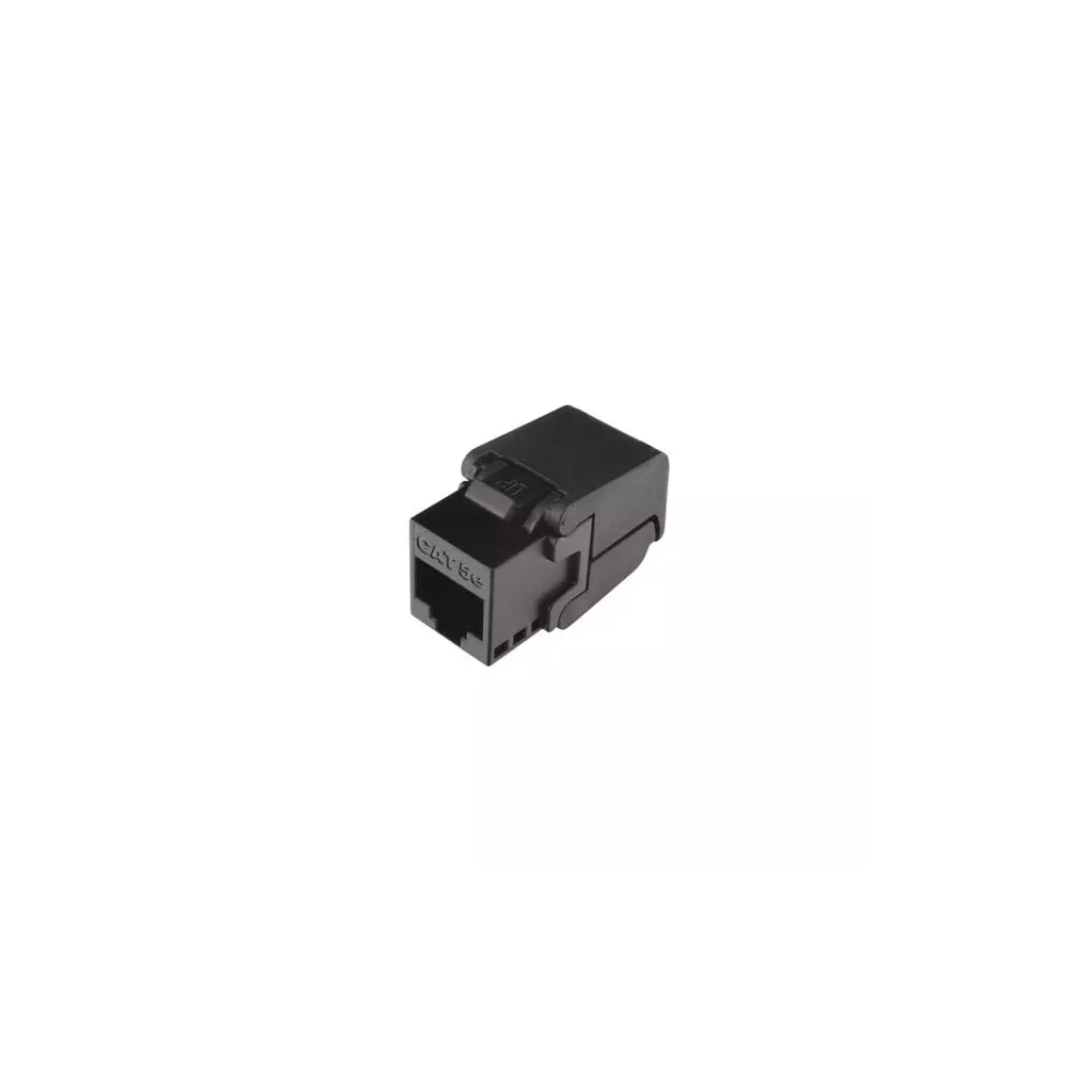Obrázek produktu SOLARIX keystone, CAT5E, UTP, RJ45, černý, samořezný
