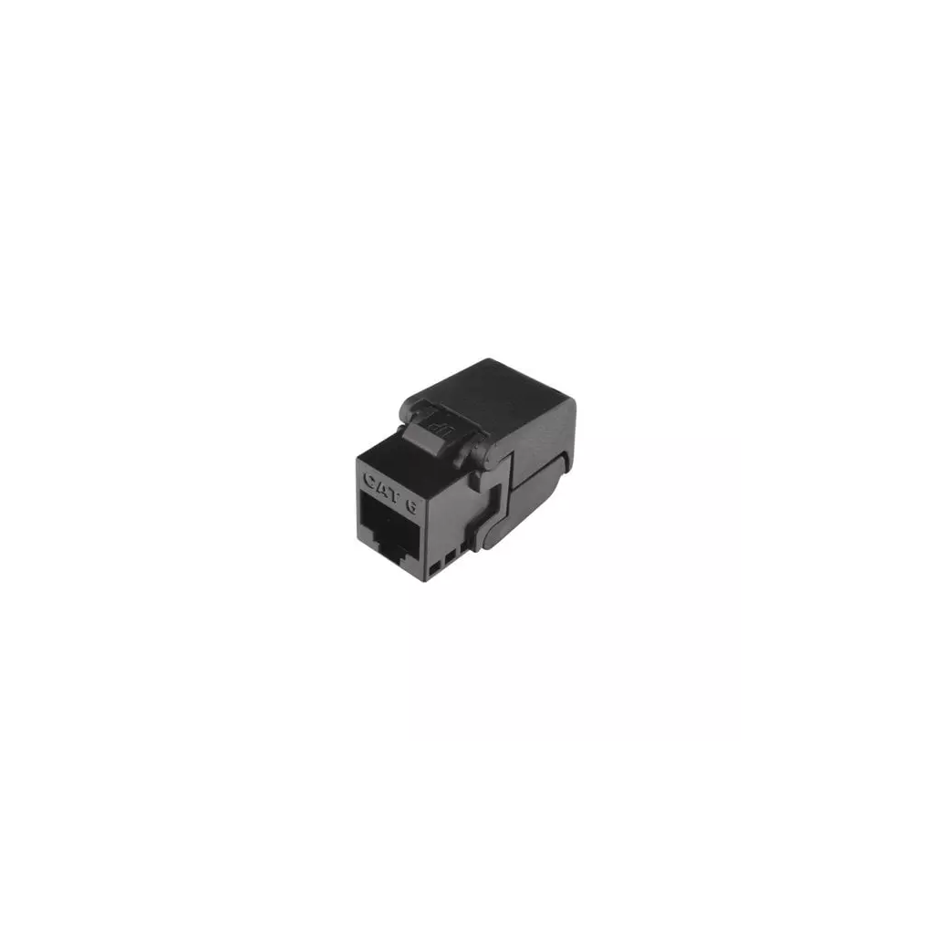 Obrázek produktu SOLARIX keystone, CAT6, UTP, RJ45, černý, samořezný