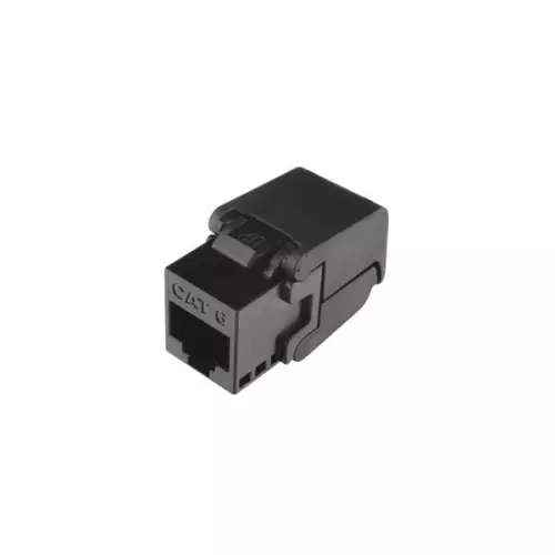 obrázek produktu SOLARIX keystone, CAT6, UTP, RJ45, černý, samořezný