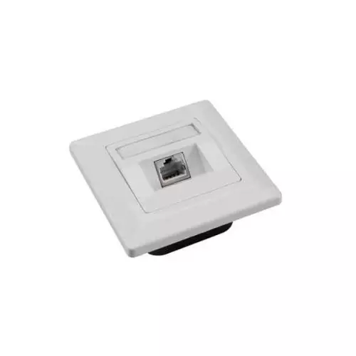 obrázek produktu SOLARIX zásuvka, CAT6, STP, 1 x RJ45, pod omítku, bílá