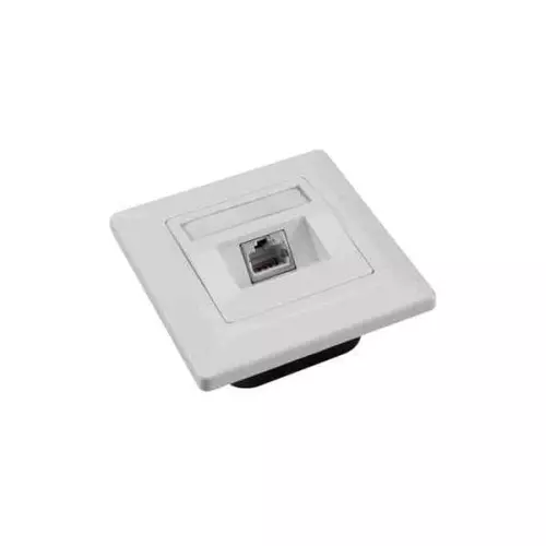 obrázek produktu SOLARIX zásuvka CAT5E, UTP, 1 x RJ45, pod omítku, bílá