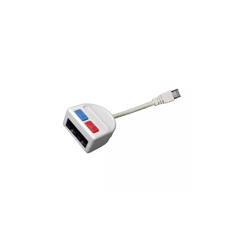 Obrázek produktu SOLARIX rozdvojka, počítač/počítač, 2 x RJ45, UTP T-MOD 3-U5