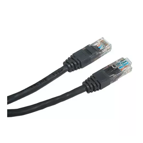 obrázek produktu PATCH KABEL Patch kabel UTP CAT6 2m černý - černá
