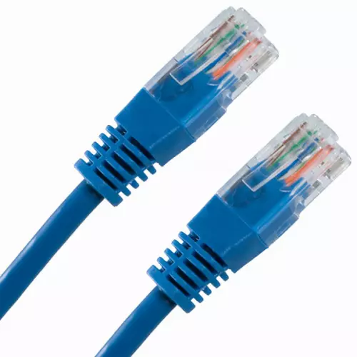obrázek produktu PATCH KABEL Patch kabel UTP CAT6 2m modrý - modrá