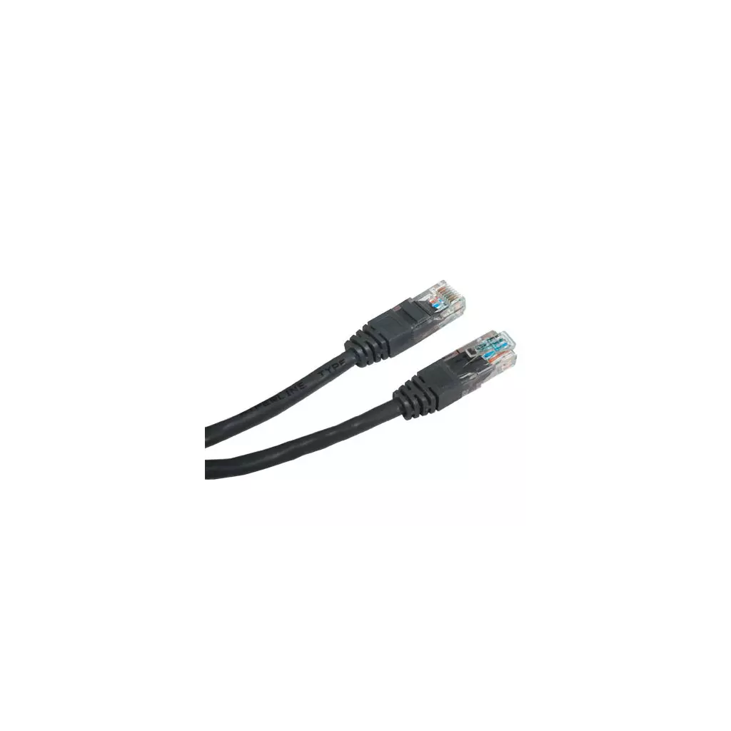 Obrázek produktu PATCH KABEL Patch kabel UTP CAT6 3m černý - černá