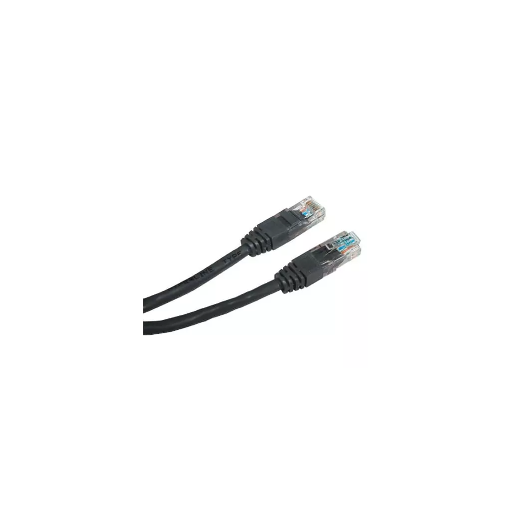 Obrázek produktu PATCH KABEL Patch kabel UTP CAT6 5m černý - černá