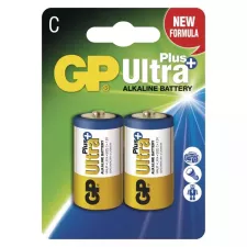 obrázek produktu GP Ultra Plus Alkaline R14 (C, malé mono) blister, 2 kusy