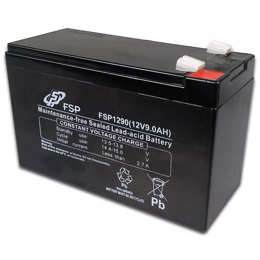 Obrázek produktu FSP FSP1290 12V/9Ah baterie pro UPS - černá
