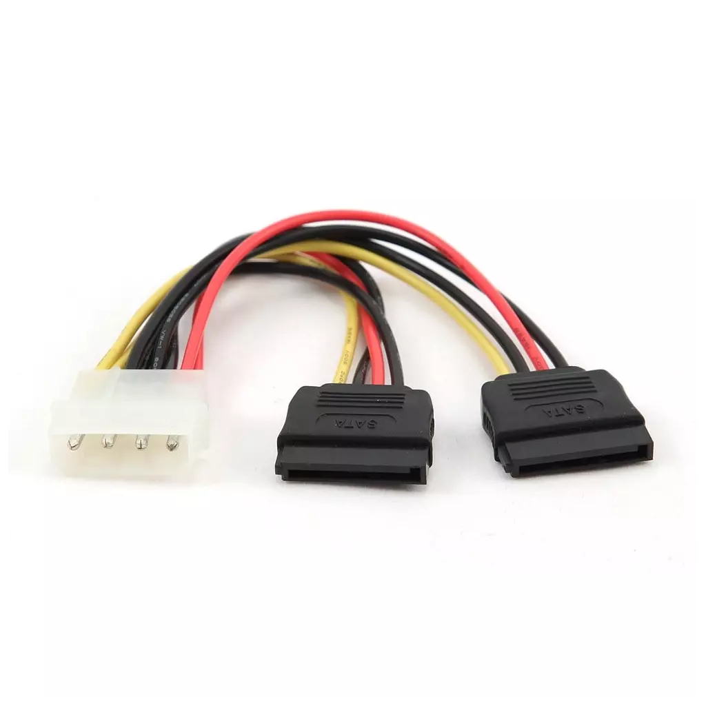 Obrázek produktu Gembird redukce napájení molex - 2x SATA, 15cm