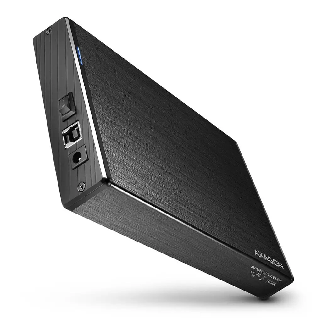 Obrázek produktu AXAGON EE35-XA3 ALINE box, černý - černá
