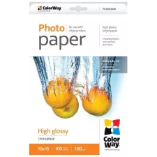 obrázek produktu ColorWay fotopapír/ high glossy 180g/m2, 10x15/ 100 ks
