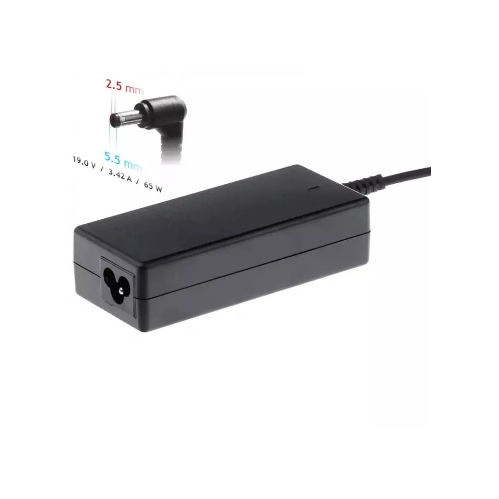 Obrázek produktu Akyga AK-ND-01 19V/3.42A 65W 5.5x2.5 mm - černá