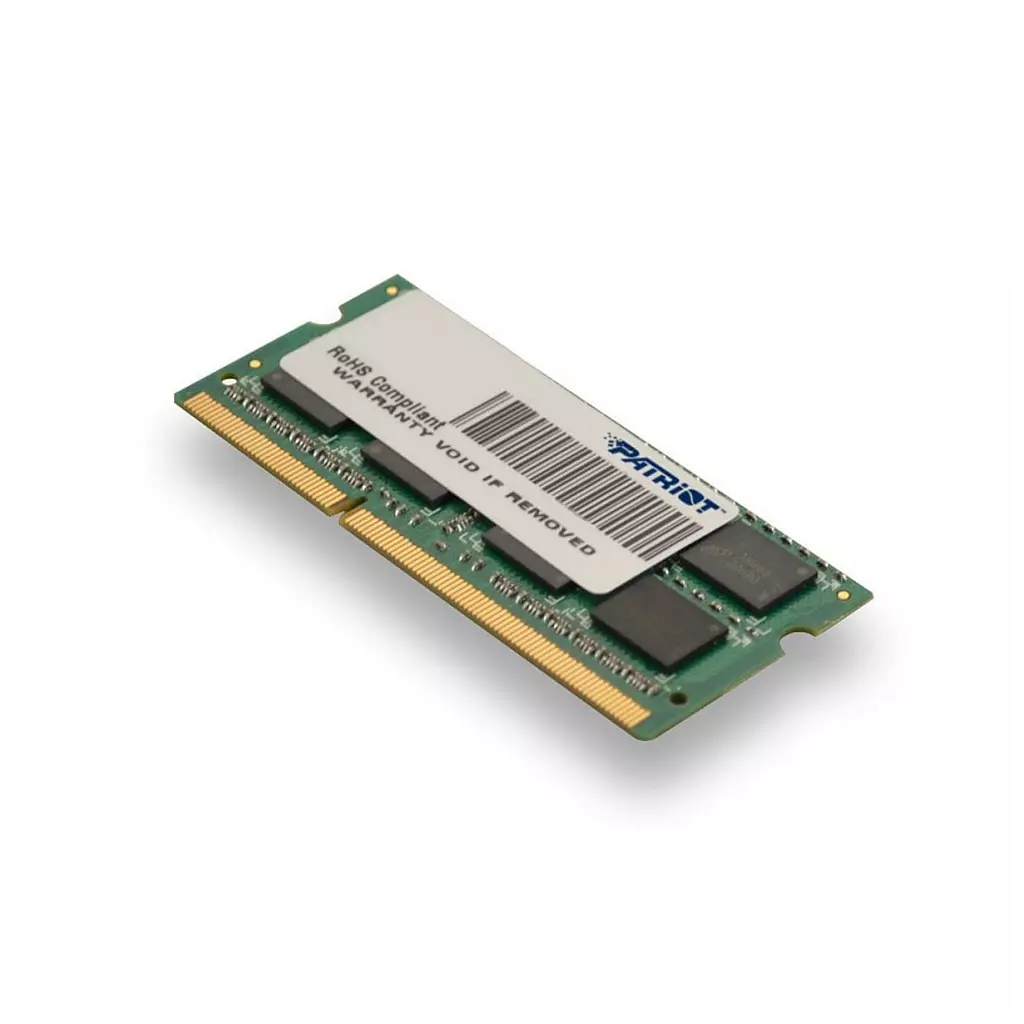 Obrázek produktu Patriot Signature DDR3 4GB 1600MHz 2R SODIMM - zelená