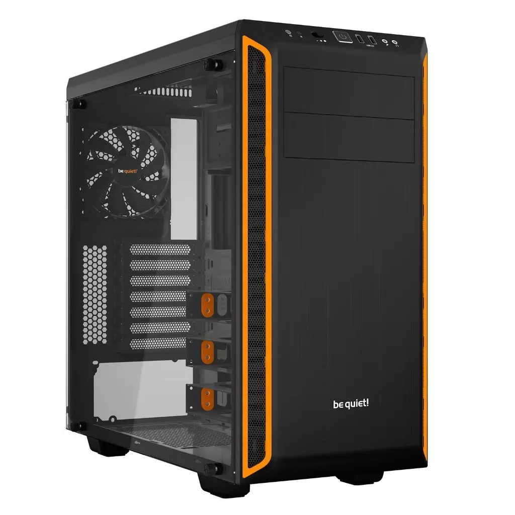 Obrázek produktu be quiet! Pure Base 600 Window Orange - černá