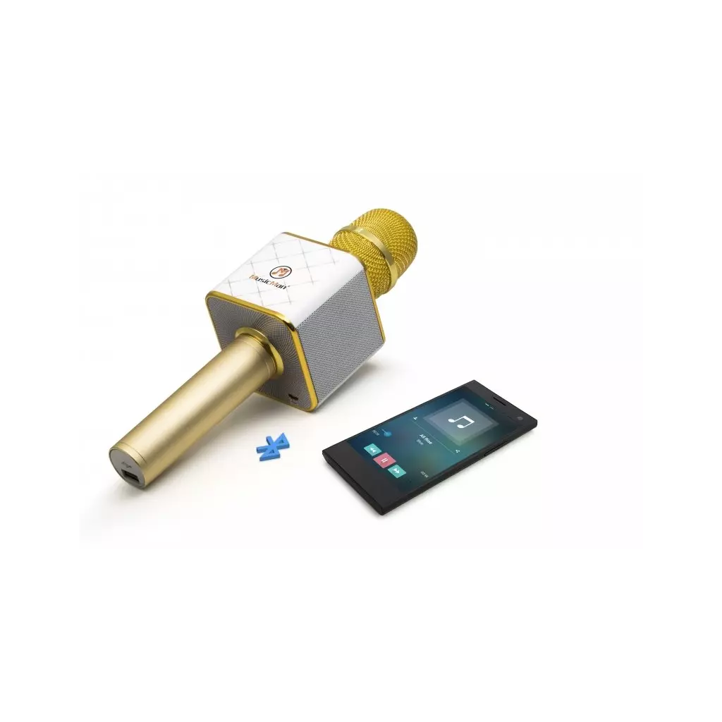 Obrázek produktu Technaxx BT-X31 Bluetooth karaoke mikrofon - zlatá