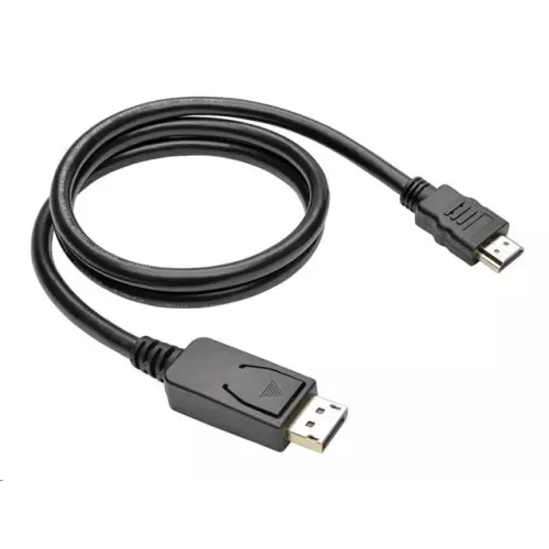 obrázek produktu C-TECH kabel DisplayPort na HDMI, 2m, černý