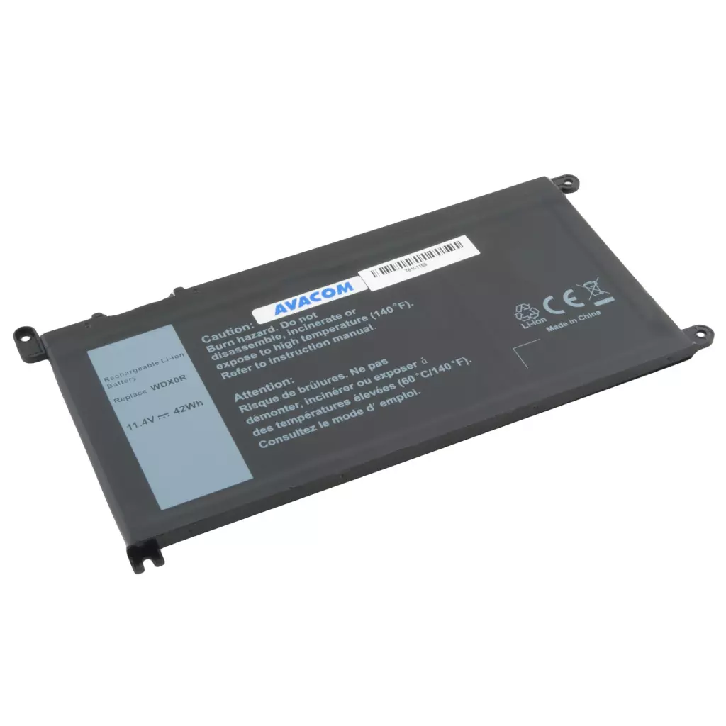 Obrázek produktu AVACOM Baterie pro Dell Inspiron 15 5568, 13 (5368) Li-Ion 11,4V 3684mAh 42Wh - černá