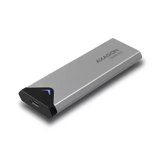 obrázek produktu AXAGON EEM2-UG2 USB-C M.2 NVMe box, stříbrný - stříbrná