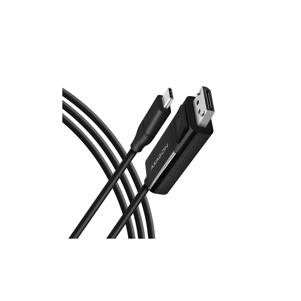 Obrázek produktu AXAGON RVC-DPC USB-C -> DisplayPort adaptér, kabel 1,8m