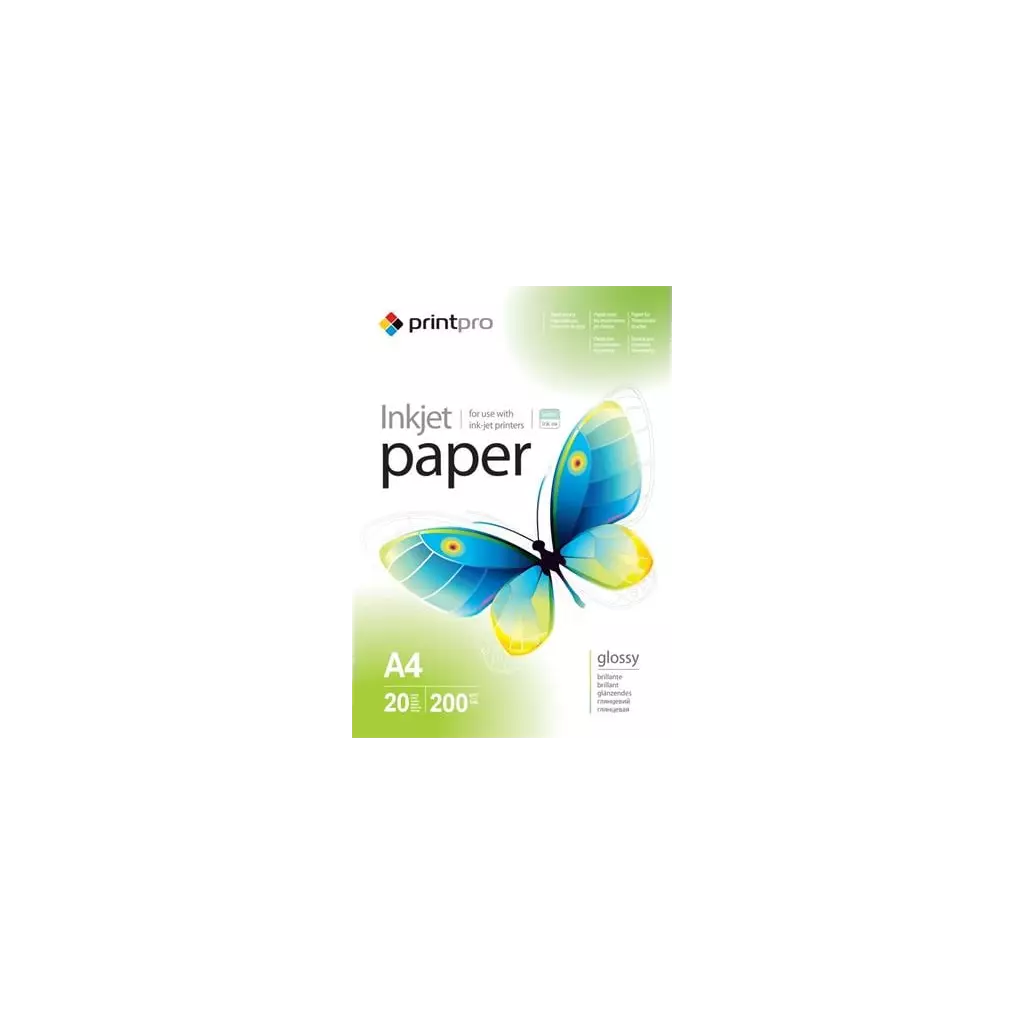 Obrázek produktu ColorWay fotopapír PrintPro vysoce lesklý 200g/m2, A4, 20 listů