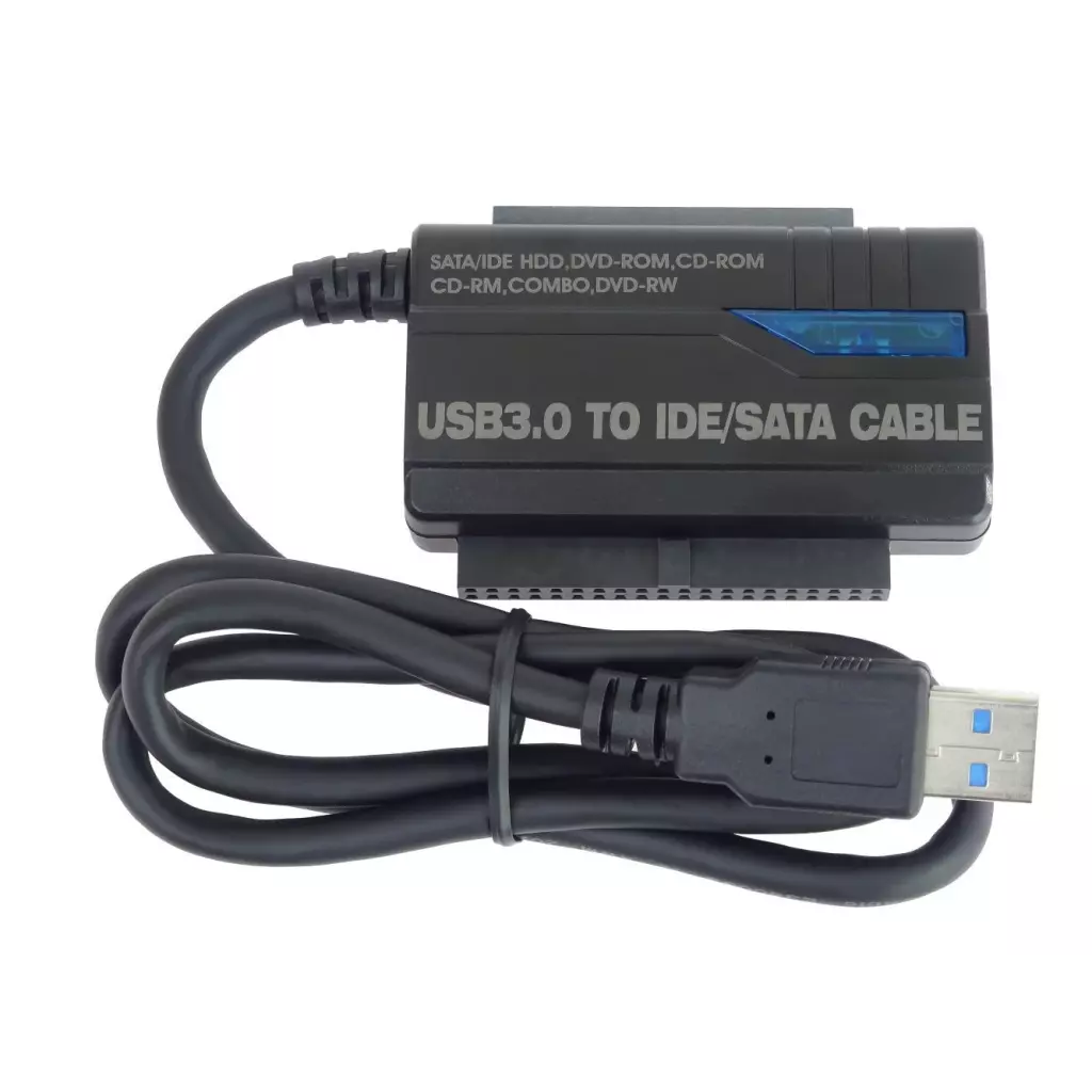 Obrázek produktu PremiumCord USB 3.0 - SATA + IDE adaptér s kabelem - černá