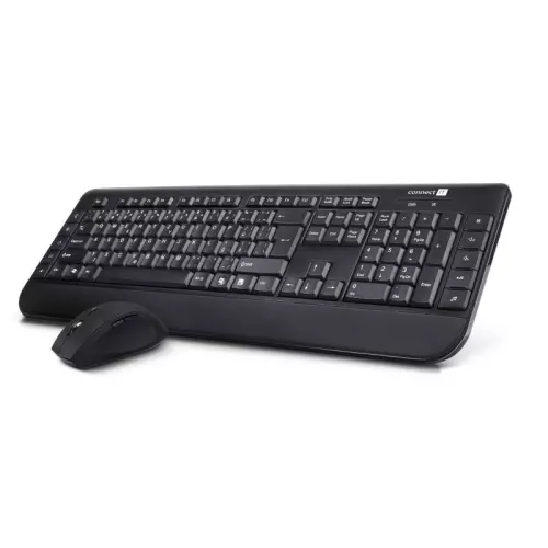 obrázek produktu Connect IT CI-185 COMBO bezdrátový set klávesnice a myši - černá