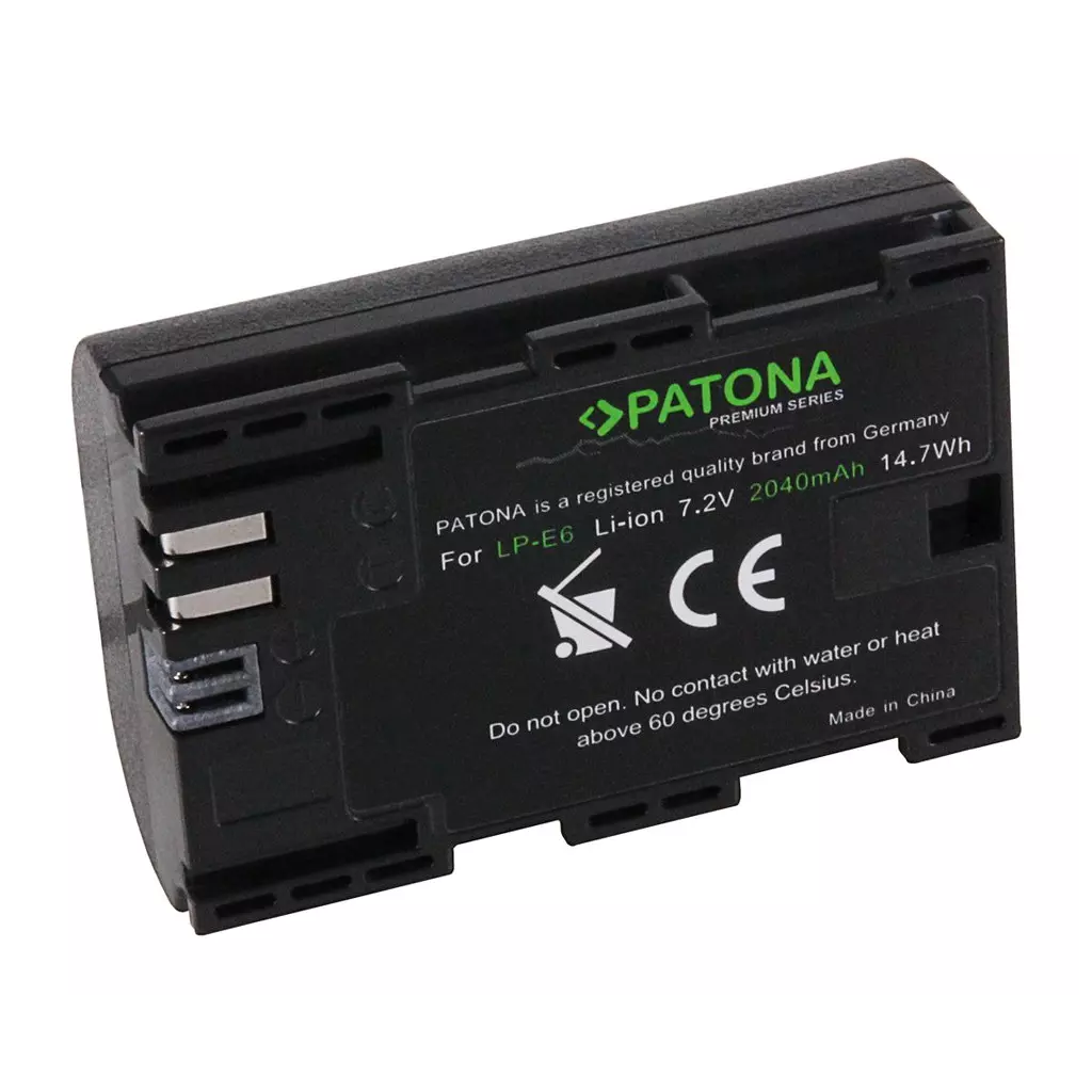 Obrázek produktu Patona Premium PT1212 - Canon LP-E6  2400mAh Li-Ion