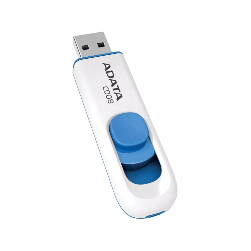 Obrázek produktu ADATA C008 Classic bílý/modrý - bílá