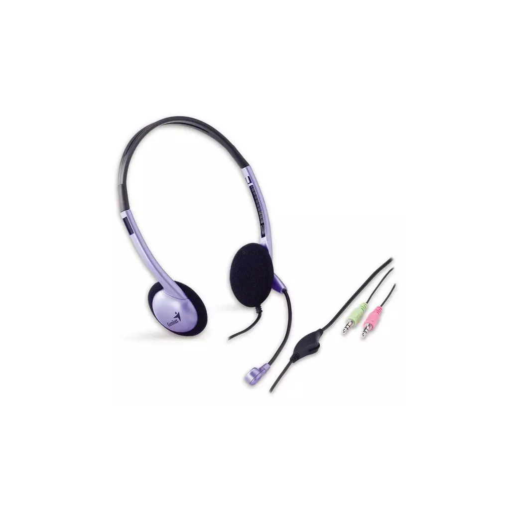 Obrázek produktu Genius headset HS-02B - stříbrná