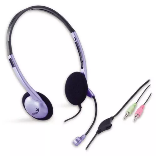 obrázek produktu Genius headset HS-02B - stříbrná