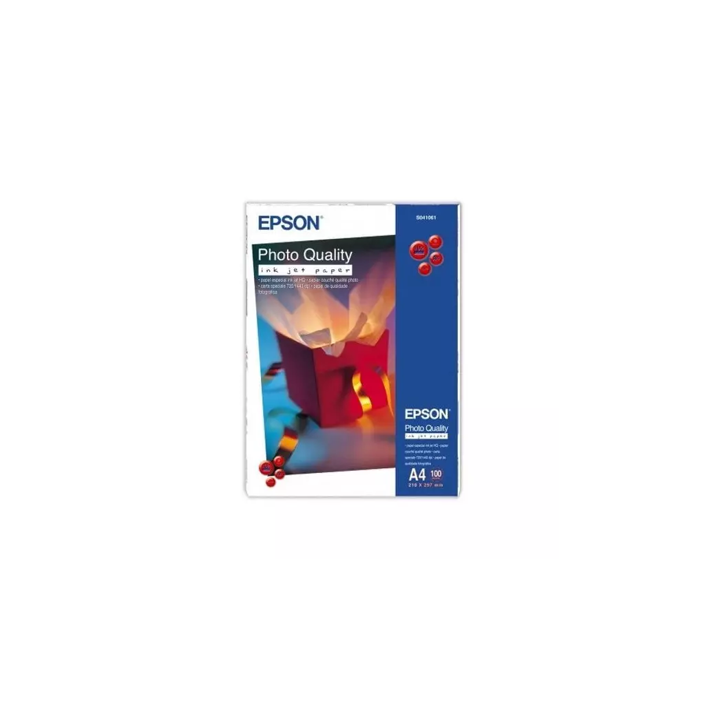 Obrázek produktu Epson Paper A4 Photo Quality Ink Jet ( 100 sheets ) 104g/m2