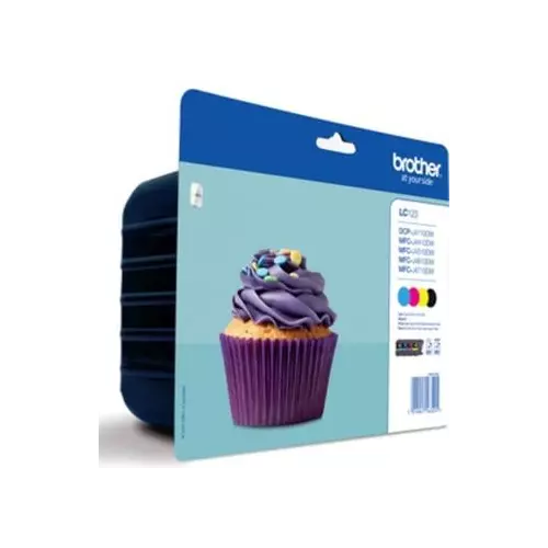 obrázek produktu Brother LC-123VALBP, inkoust multipack  - purpurová/magenta