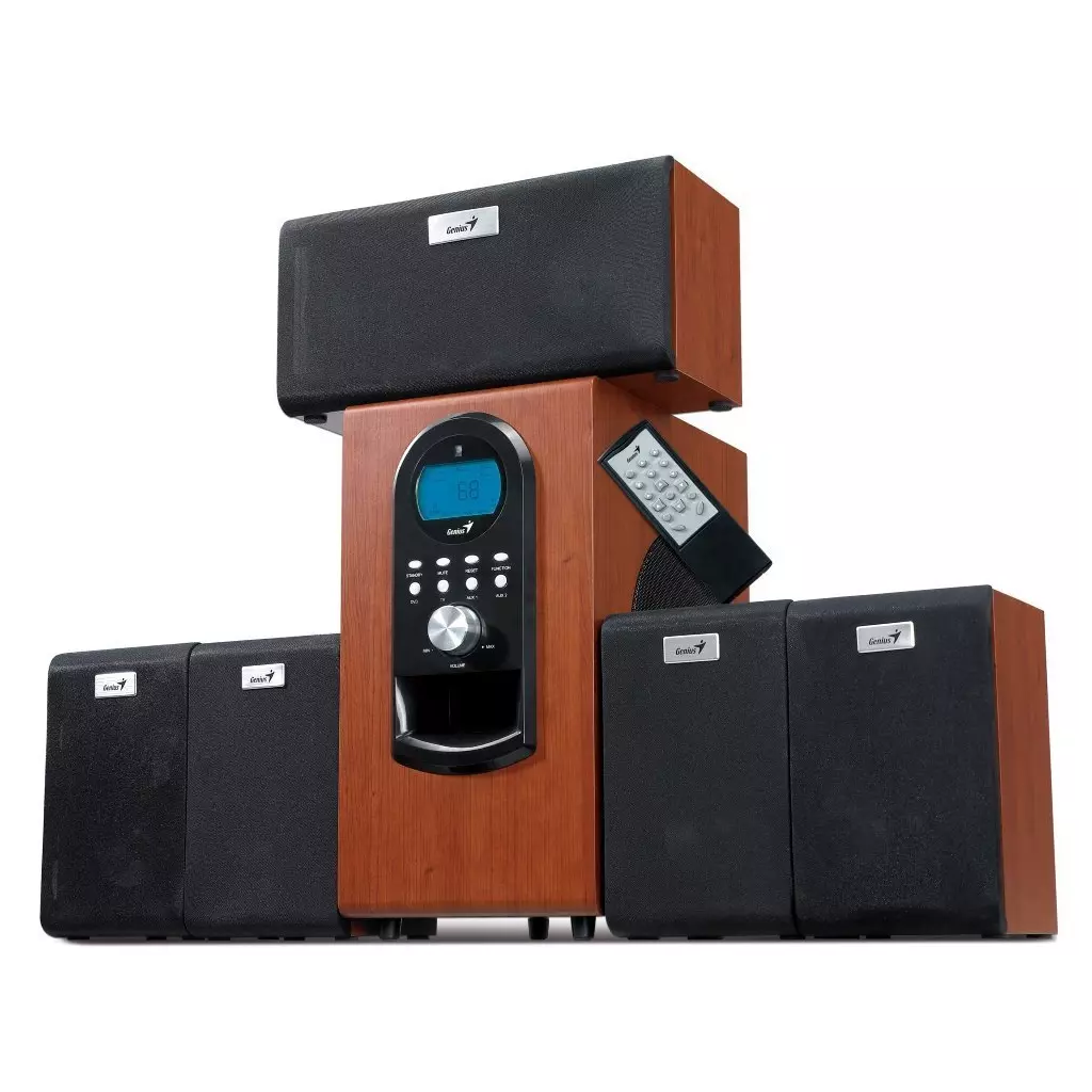 Obrázek produktu Genius repro SW-HF5.1 6000 v2 - hnědá