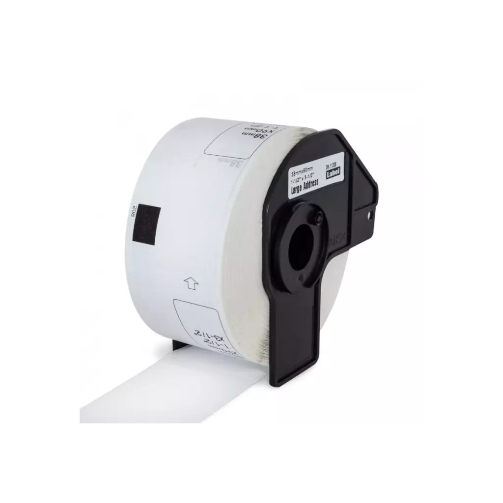 Obrázek produktu PRINTLINE kompatibilní s Brother DK-11208, papírové bílé, široké adresy, 38x90mm, 400 ks