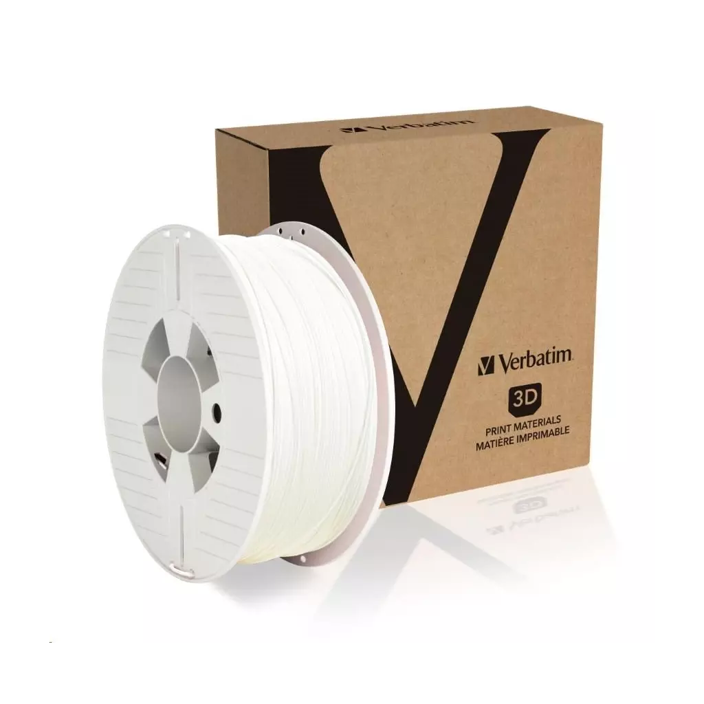 Obrázek produktu Verbatim filament PLA 1,75mm, 335m, 1kg, bílý