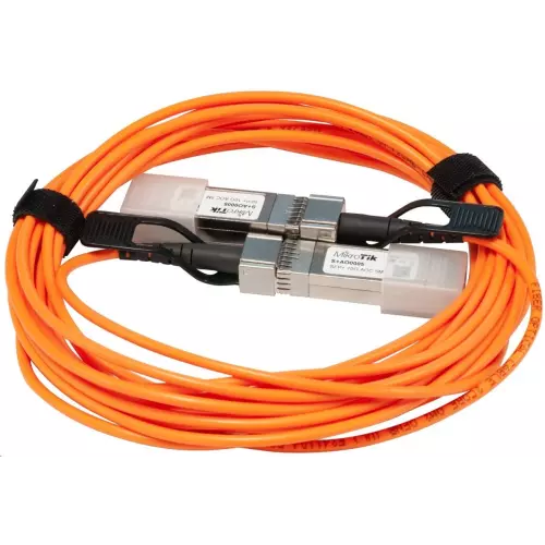obrázek produktu MIKROTIK SFP/SFP+ direct attach Active Optics cable, 5m (S+AO0005)
