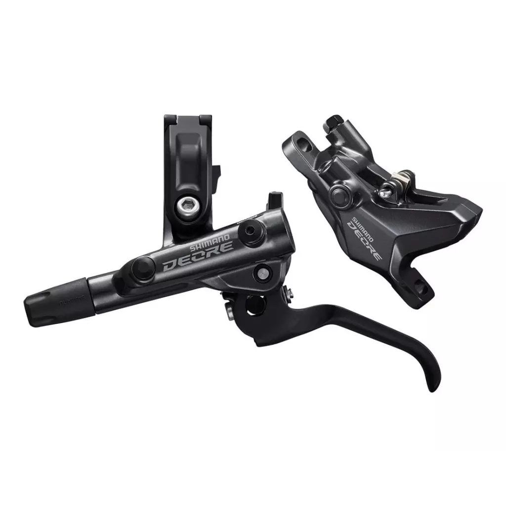 Obrázek produktu Brzdový set SHIMANO DEORE BR-M6100, páka BL-6100 přední třmen BR-M6100 polymer - set levá