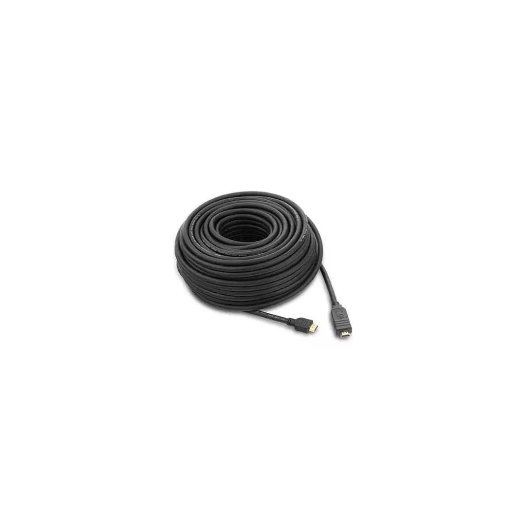 Obrázek produktu PremiumCord HDMI High Speed with Ether. kabel se zesilovačem, 30m, 3x stínění, M/M, zlacené konektory, čern
