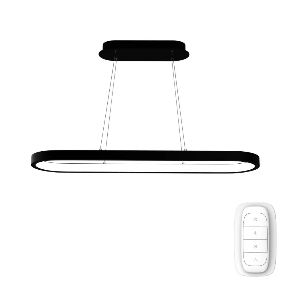 Obrázek produktu Immax NEO HIPODROMO Smart závěsné svítidlo 120x30cm 42W černé Zigbee 3.0