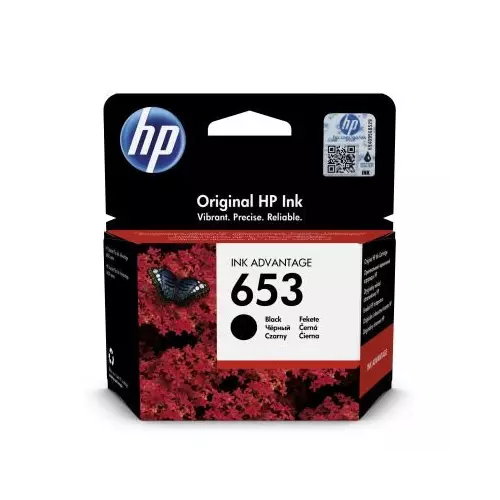 obrázek produktu HP 653 Black (3YM75AE) - originální - černá/black