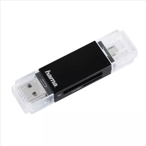 obrázek produktu Hama USB 2.0 OTG čtečka karet Basic (181056)